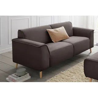 Home Affaire Couch Polyester 3-Sitzer Grau