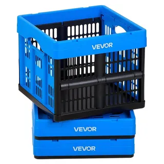 Vevor Klappbox 25 L 3-tlg. Blau/Schwarz