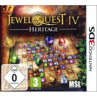 Jewel Quest Mysteries 4 - Heritage Nintendo 3DS Neu & OVP