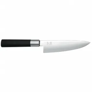 KAI Wasabi Black Allzweckmesser 15 cm Schwarz/Silber