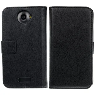 DONZO AVANTO Etuis für HTC One X/One X +, Black - Black, Case Wallet Structure