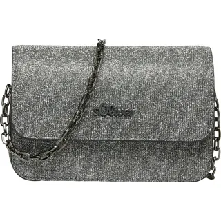 s.Oliver Umhängetasche Clutch Crossover Bag White silberfarben - Silber
