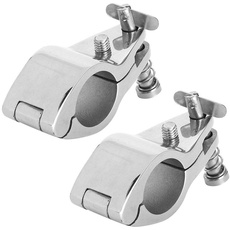 Marine Jaw Slide Jaw Slide Hardware 2 Stk. Stahlboot mit Scharnier Oberkieferrutsche Marine Hardware-Fittings Spitzenstil (30 mm / 1,18 Zoll)