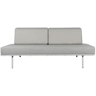Outdoorliege Sofabed Weltevree grau, Designer Hade Steenwinkel, 61 cm. mit Kissen 78x201x88 cm