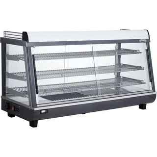 Combisteel Wärmevitrine 186 Liter - 1,8 kW, LED-Beleuchtung, 230 V