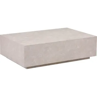 HOME DELUXE - Couchtisch Amiri XXL - Farbe: Beige, Größe: 120 x 80 cm, MDF Platte, bereits fertig montiert I Wohnzimmertisch Beistelltisch Sofatisch - Beige