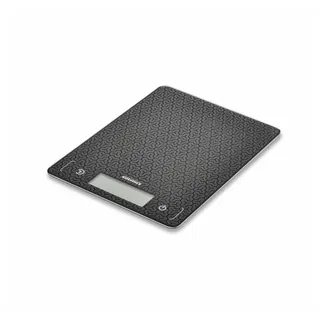 Soehnle Page Comfort Mosaic, Schwarz Arbeitsplatte Rechteck elektronische Küchenwaage
