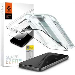 SPIGEN Glass tR EZ Fit HD 1 Pack - FC Black - iPhone 15 Pro