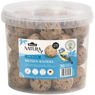 Dehner Natura Wildvogelfutter, Meisenknödel, ohne Netz, 30 Stück je 90 Gramm (2.7 kg)