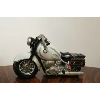 Udo Schmidt GmbH & Co Spardose Motorrad Bike (Weiss)
