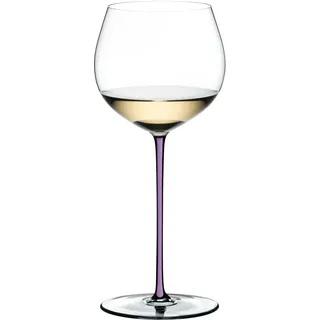 RIEDEL 4900/97V FATTO A MANO Oaked Chardonnay Weinglas - Stiel VIOLETT - Transparent
