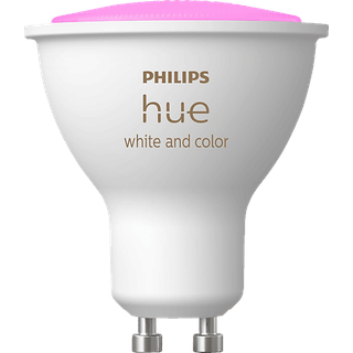 Philips Hue White & Col. Amb. GU10 Einzelpack LED Lampe Mehrfarbig