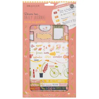 DRAEGER PARIS 1886 KR86 Fleuri Bullet Journal Dekorationsset – Blumen, Papier, goldfarben, one size
