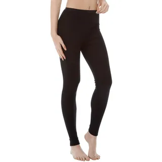 CALIDA True Confidence Leggings Damen, aus Schurwolle und Seide, Feinripp, thermoregulierend und geruchsneutralisierend