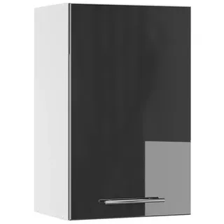 Vicco Hängeschrank Fame-Line Anthrazit Hochglanz 45 cm , Holzwerkstoff , 3 Fächer , Rechteckig , 45x72x34.1 cm , Küchen, Küchenmöbel, Küchenschränke, Küchenoberschränke