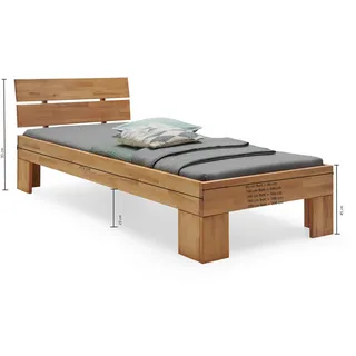 Home Affaire »Modesty II, Made in Europe« hohe Belastbarkeit: 200kg je Seite, aus massiver Kernbuche, in verschiedenen Breiten, mit Metallbeschlägen,