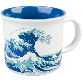 Grupo Erik Hokusai Die Große Welle Premium Tasse Kaffeebecher Kaffeetassen