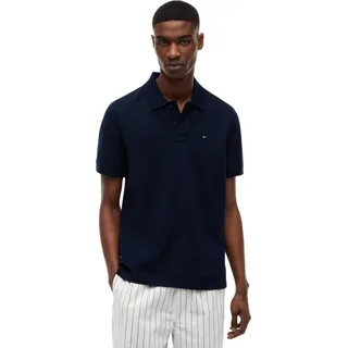 Tommy Jeans Herren Poloshirt Essential Regular Fit, Blau (Dark Night Navy), XL - Blau