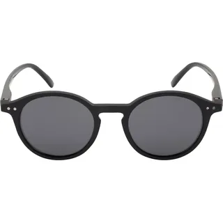 Cressi Glance Sunglasses Black Logo/Black Lens - Polarisierte Unisex Sportsonnenbrille, Perfekt für Strand, zum Boot und Angeln, Gestell PC Schwarz, Gläser TAC Schwarz