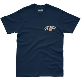 Pure Racer Too Much Smoke Kurzarm-t-shirt - Blue Navy - 3XL