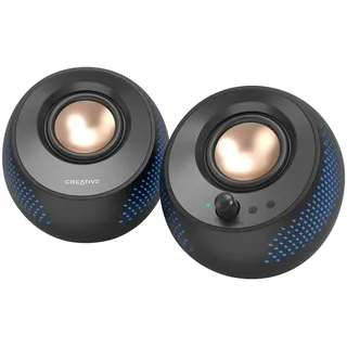 Creative Labs Creative Pebble X Voller Bereich Schwarz Kabelgebunden 15 W