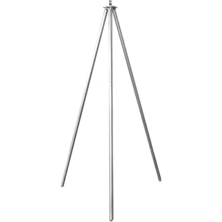 Edelstahl Dreibeingrill | Schwenkgrill - klappbar mit Kettenführung - Sehr robuste deutsche Handwerksarbeit