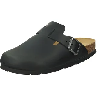 ROHDE Herren Männer, Hausschuhe,verbandschuhe,Therapie-Sandalen,Klett-Hausschuhe,SCHWARZ,42 EU / 8 UK
