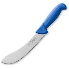F. DICK Abhäutemesser, Fleischermesser ErgoGrip (Messer mit Klinge 18 cm, X55CrMo14 Stahl, nichtrostend, 56 HRC) 82264181, Chromstahl, Blau