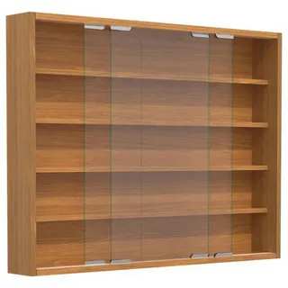 VCM Hängevitrine Wandvitrine Sammel Deko Agisa L«, braun