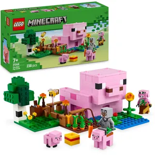 LEGO Minecraft Das Babyschwein-Haus 21268