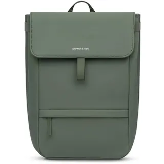 Kapten & Son Rucksack Fyn Dusty Green 13 L | Rucksack Damen & Herren Grün | Tagesrucksack mit 15" Laptopfach | Backpack ideal für Uni, City, Arbeit, Reisen