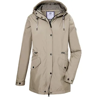 G.I.G.A. DX Damen, Funktionsjacke/Outdoorjacke mit Kapuze GS 68 WMN JCKT, hellbeige, 44, 42687-000