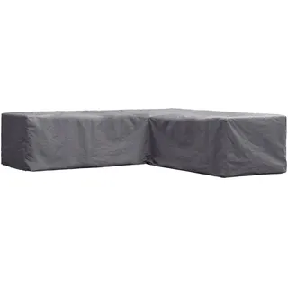 Perel L-förmige Schutzhülle 215 x 214 x 40 cm Grau