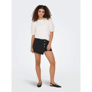Only Jeansshorts Schwarz XL