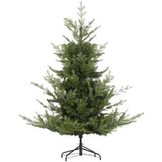 Homcom 150 cm Weihnachtsbaum Künstlich Naturgetreu Dichte Zweige Christbaum mit 1290 Astspitzen realistisches Aussehen für Weihnachtsfest Grün -