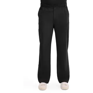 Dickies Herren Signature Elastische Taille Scrubs Pants - Pantaln Mdico Exclusivo Con Cintura Elstica 4. Slang Medizinische Schlupfhose, Schwarz, XL EU