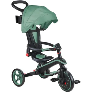 GLOBBER Explorer Trike Foldable 4in1 - Olive Green - One Size