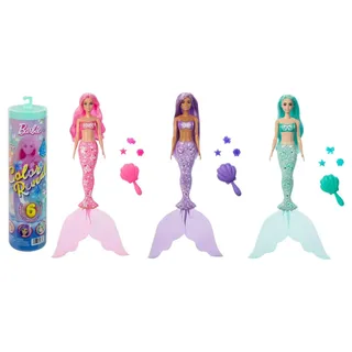 Barbie Color Reveal Meerjungfrauen-Puppe und Accessoires (JMW61)