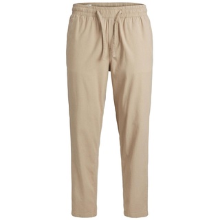 JACK & JONES Leinenhose Herren, Crockery, S