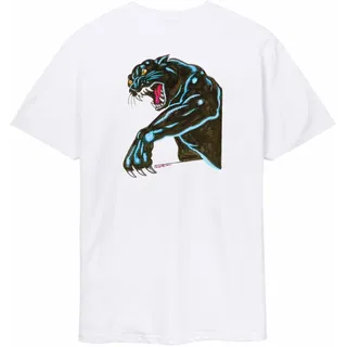 Santa Cruz Natas Sketch Panther T-Shirt weiß L