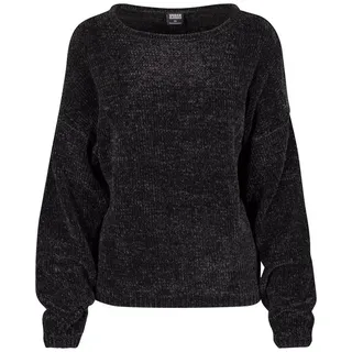 URBAN CLASSICS Oversize Chenille Sweater schwarz Größe XS