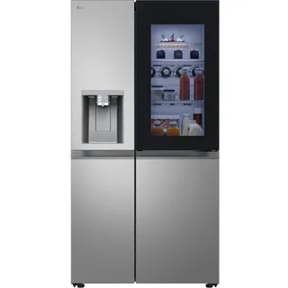 LG GSXE81PYBD Side-by-Side (628 l, 179 mm hoch, Edelstahl)