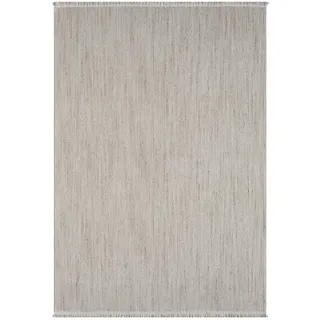 XXXL FLACHWEBETEPPICH Weiß, Beige - 200x290 cm