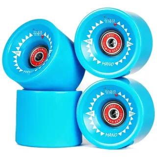 JUCKER HAWAII Longboard Rollen Allround Cruiser Wheels Mano inkl. Kugellager und Spacer