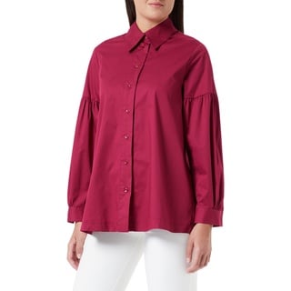 Seidensticker Damen 133441 Bluse, Rot, 38