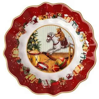 Villeroy & Boch Gebäckteller Porzellan 14-8332-3600 Rot