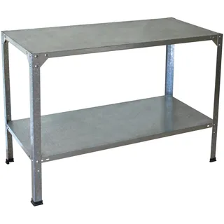 CANOPIA Pflanztisch Silber 115 x 51 x 80 cm