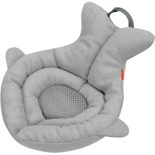 Skip Hop Babybadewanne »Gepolsterte Waschbecken-Badewanne, Moby, grau« Höhe 18 cm, grau