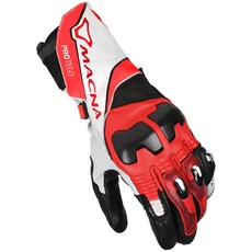 Bild von Protego XXL Motorradhandschuhe Rot/Weiß