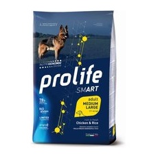 2x12kg Pui și orez Medium/ Large Breed Adult Prolife Smart Hrană câini
